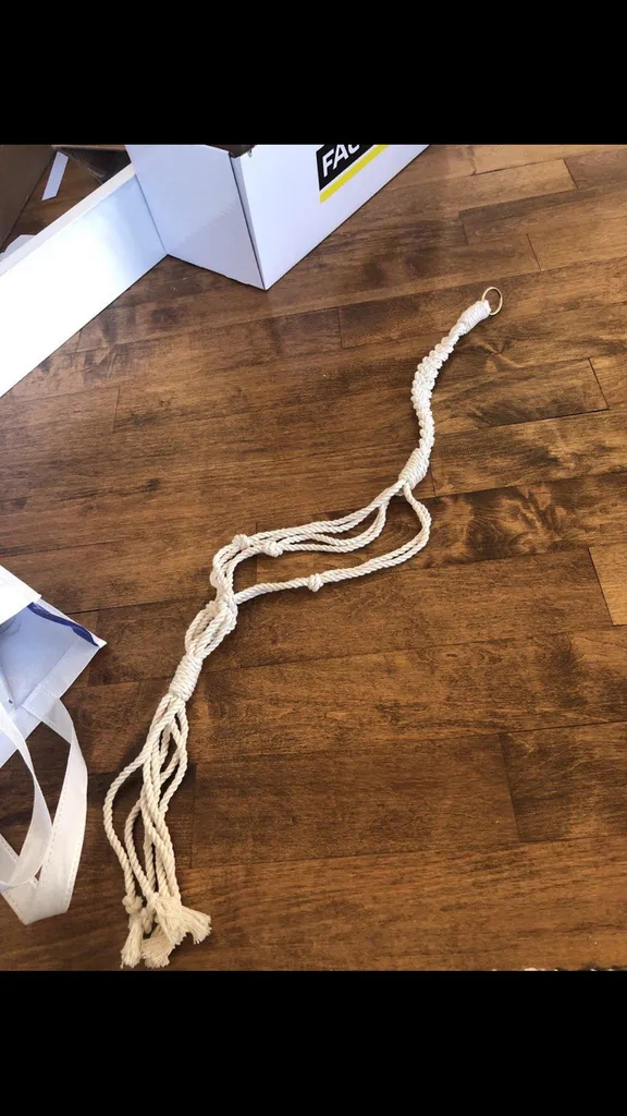 Macrame Plant Hanger Pot Planter photo 1