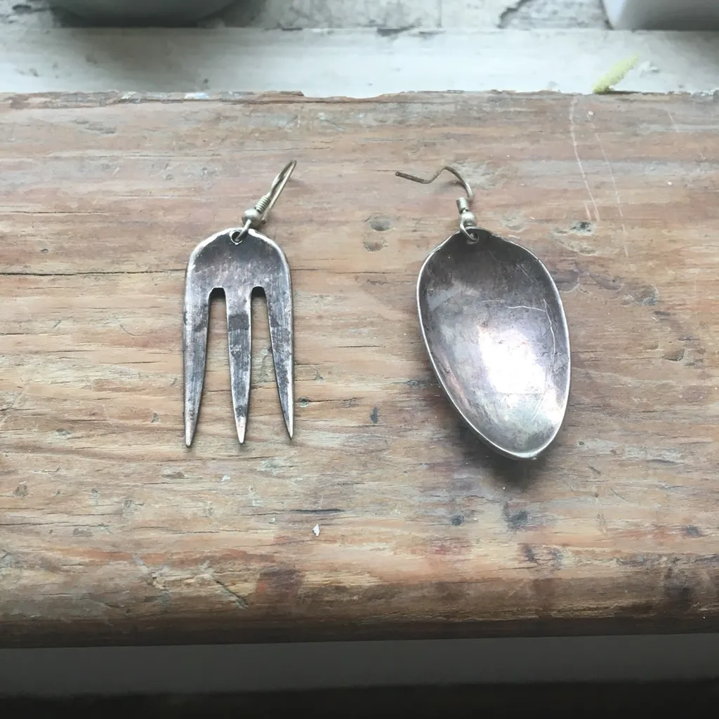 Fork And Spoon Earrings photo 1