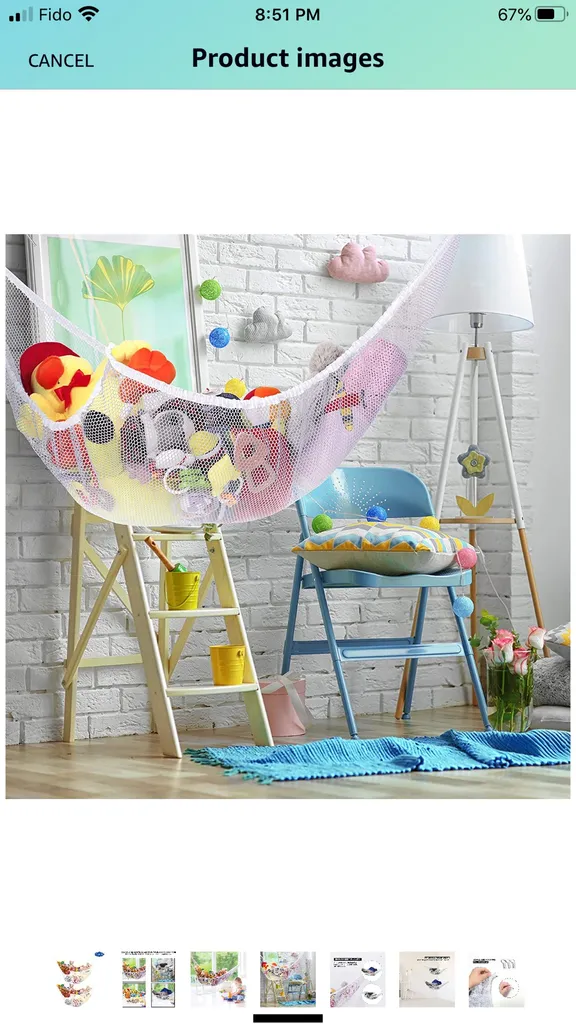 Mesh Storage Hammock photo 1