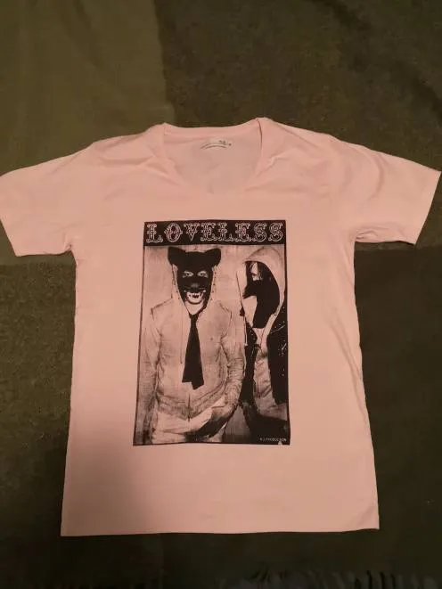 Loveless, Pale Pink T-shirt by k2, size M photo 1