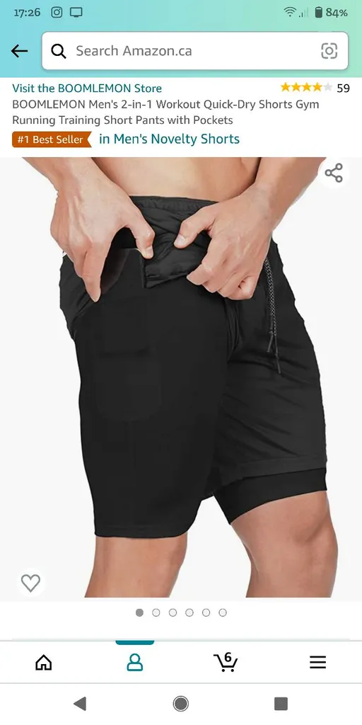 Quick Dry Workout Compression Shorts photo 1