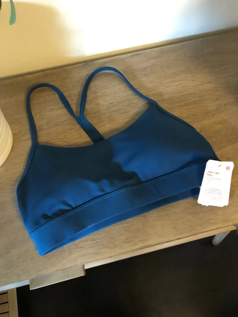 Lululemon Flow-Y Bra Nulu Size 4 photo 1