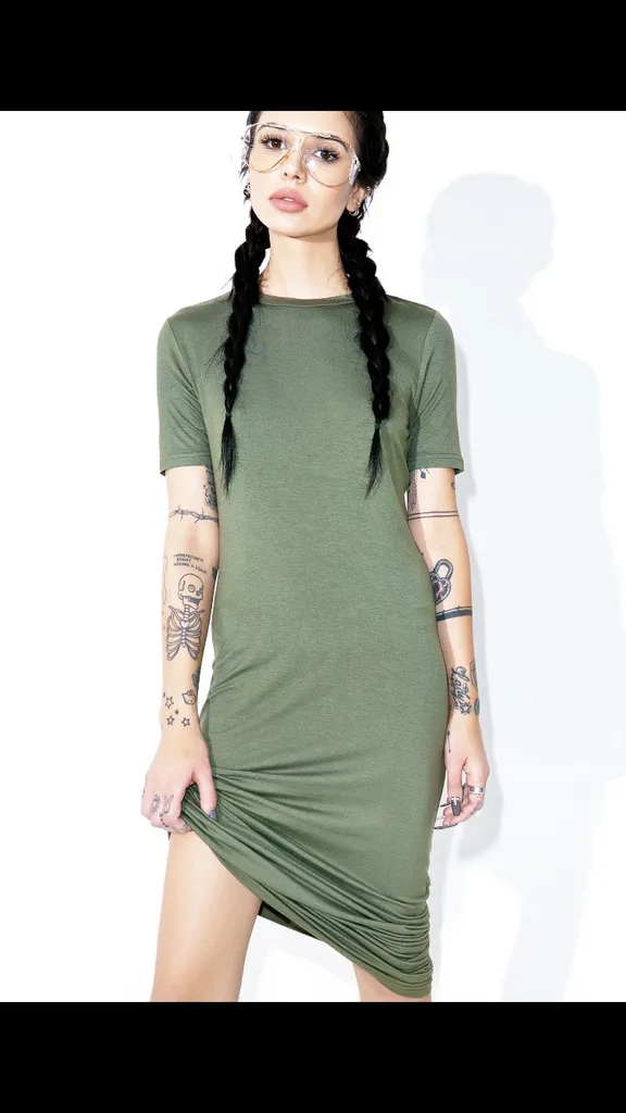 BLQ BASIQ Bae-Sick Maxi Dress Size Small photo 1