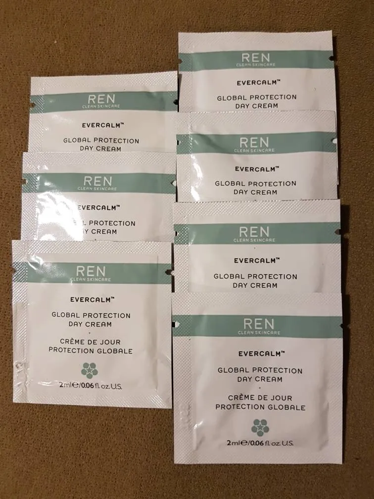 7 New Unused 2 Ml REN Clean Skincare Evercalm Global Protecti... photo 1