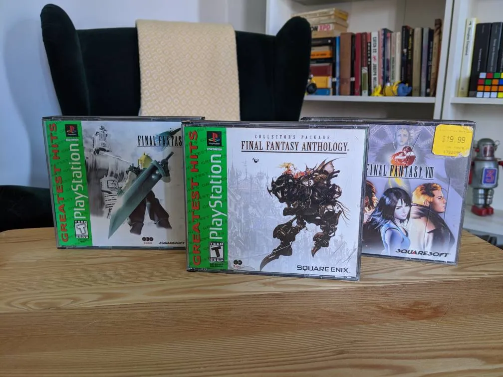 Final Fantasy Series 5-8 For PS1 photo 1