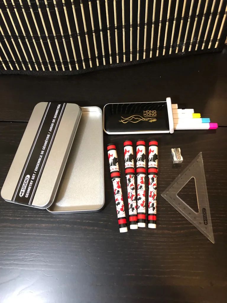 Stationary Set! Pens, Rulers And Markers photo 1