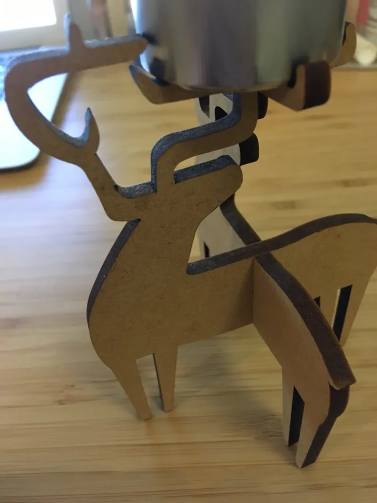 Deer Tealight Holder photo 1