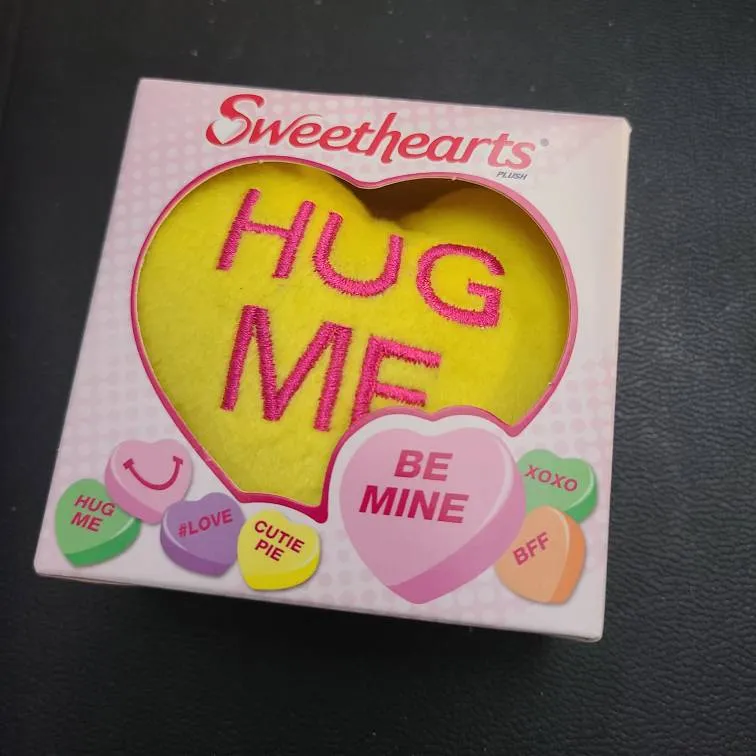 Valentine's Candy Heart Plush photo 1