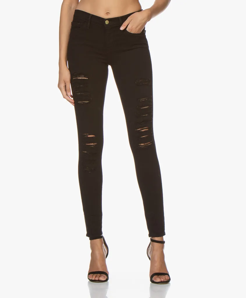 Frame Le Skinny de Jeanne ripped jeans size 25 photo 1