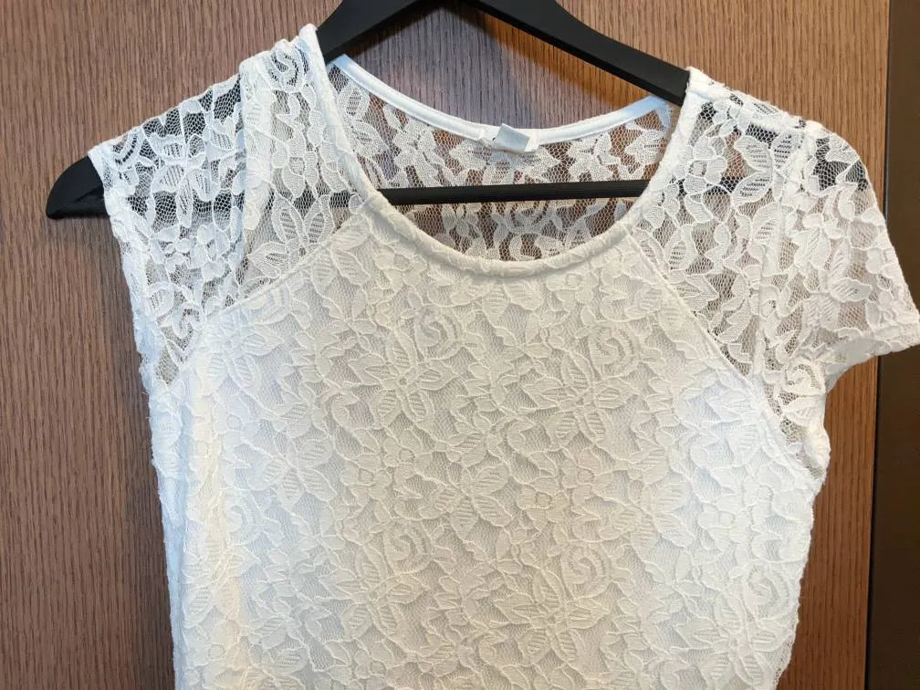 White Lace Dress photo 1