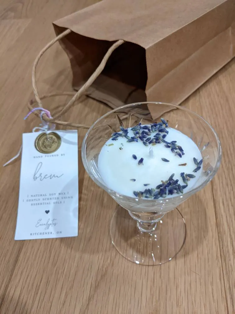 Lavender Soy Candle Gift photo 1