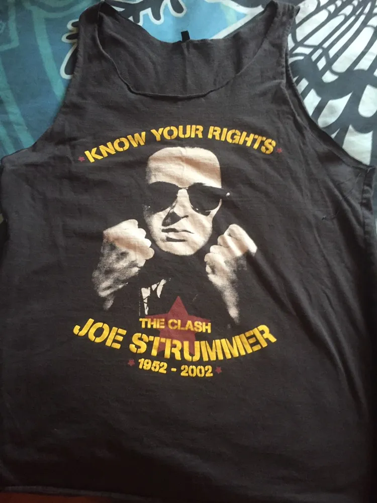 Joe strummer tanktop photo 1