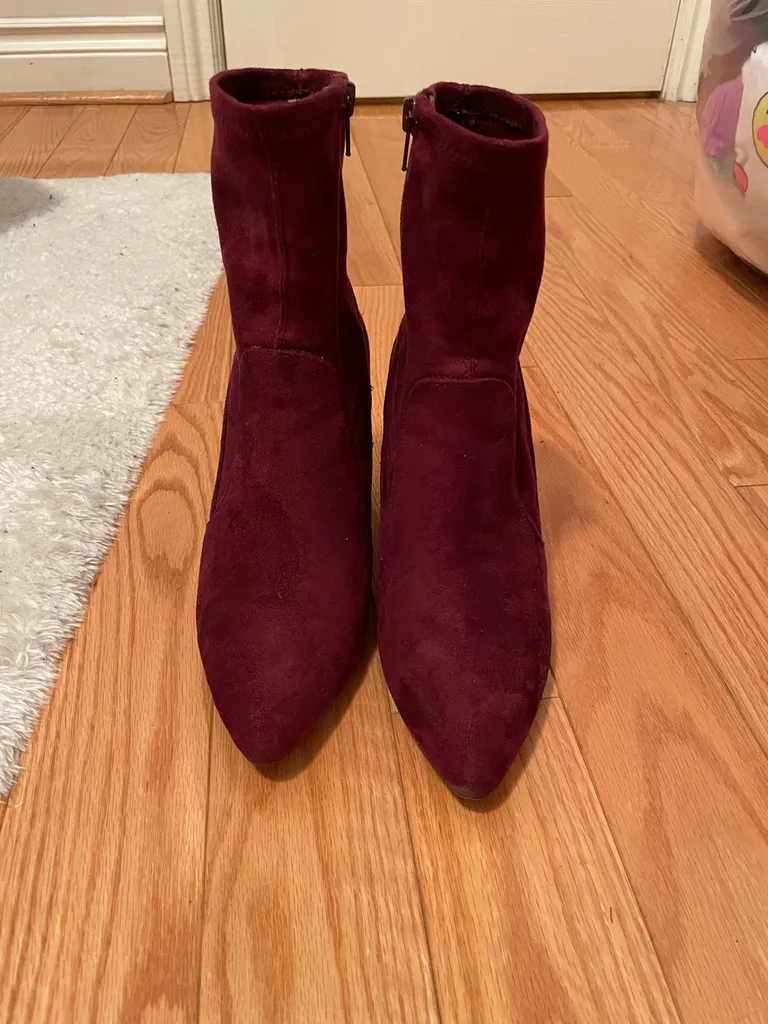 Size 8.5 Heeled Booties photo 1