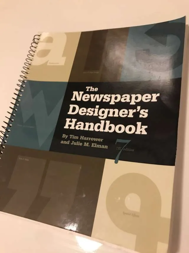 Newspaper Designer's Handbook photo 1