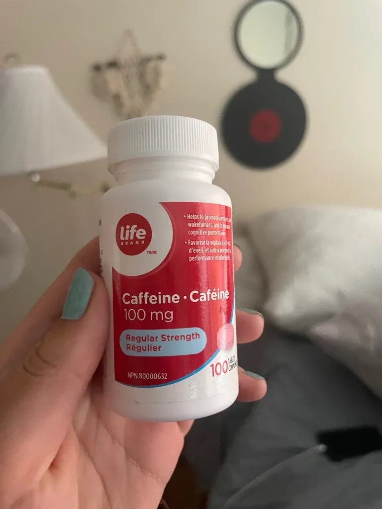 Caffeine pills photo 1