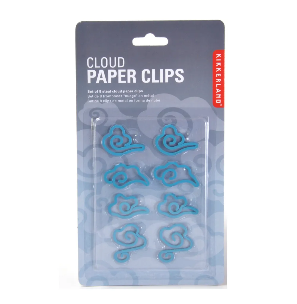 BNIB Cloud Paper Clips photo 1