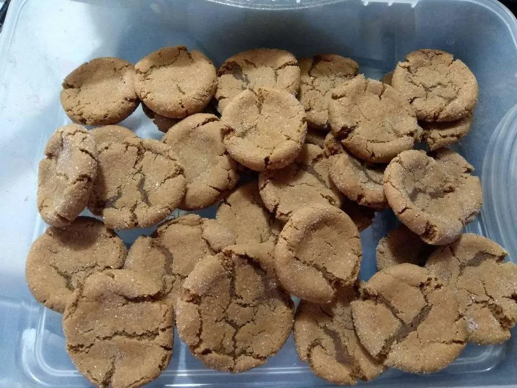 Ginger Molasses Crackle Cookies photo 1