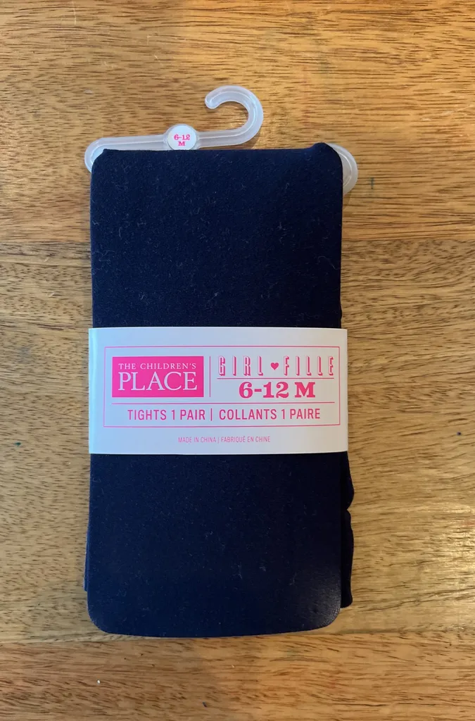 Black Tights 6-12 Months photo 1