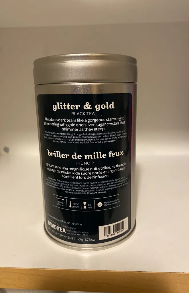 David's Tea - Glitter And Gold photo 1