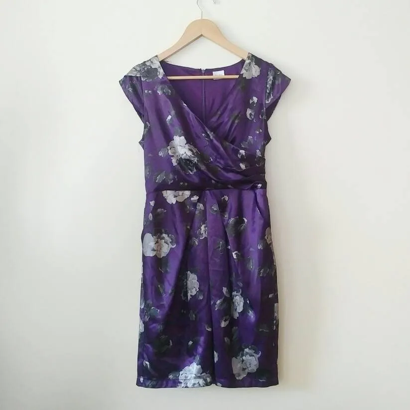 Purple Cocktail Dress photo 1