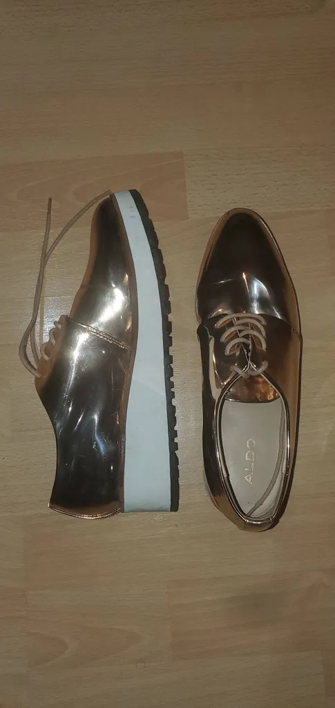 Rose Gold Mirror Loafers photo 1