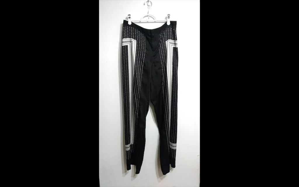 Satin Art Deco Pants photo 1
