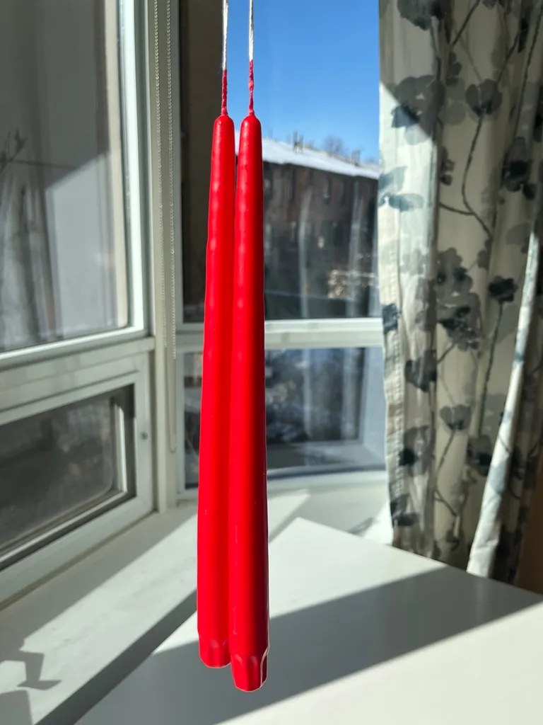 BN Red Taper Candles photo 1