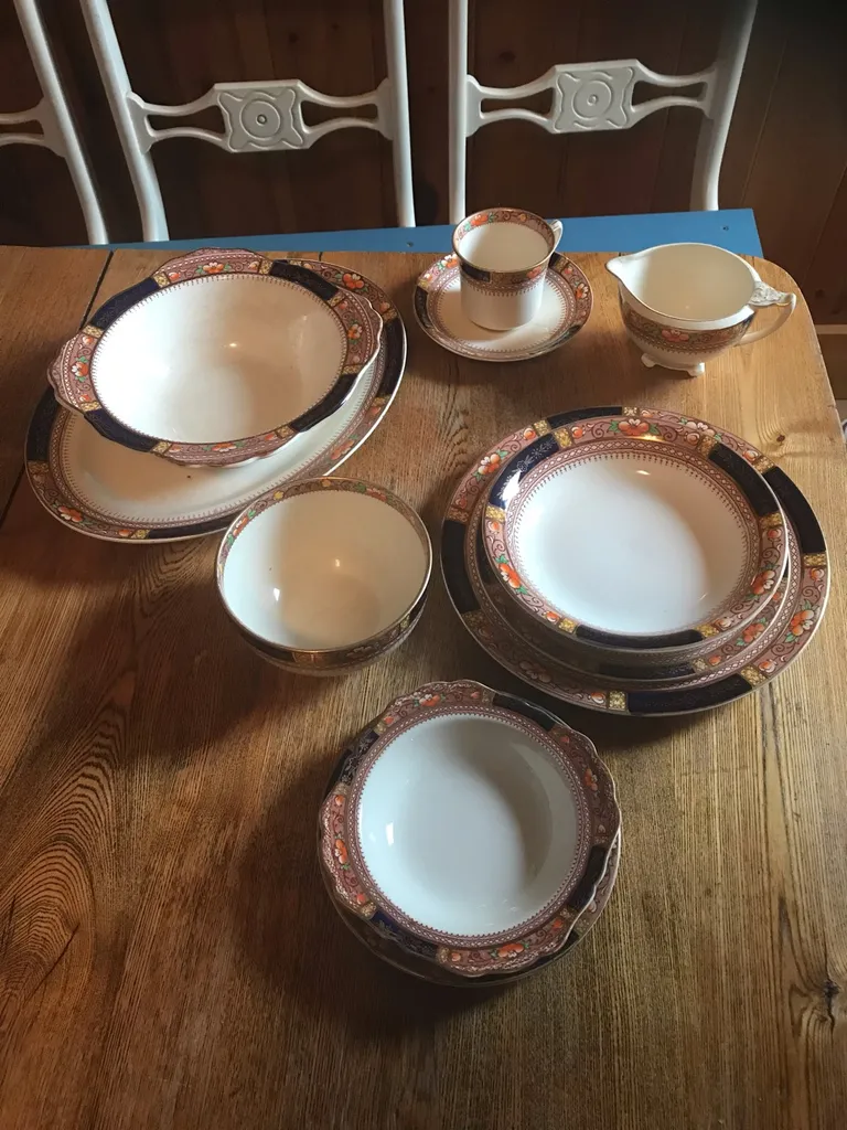 Vintage Queen Mary China Set photo 1