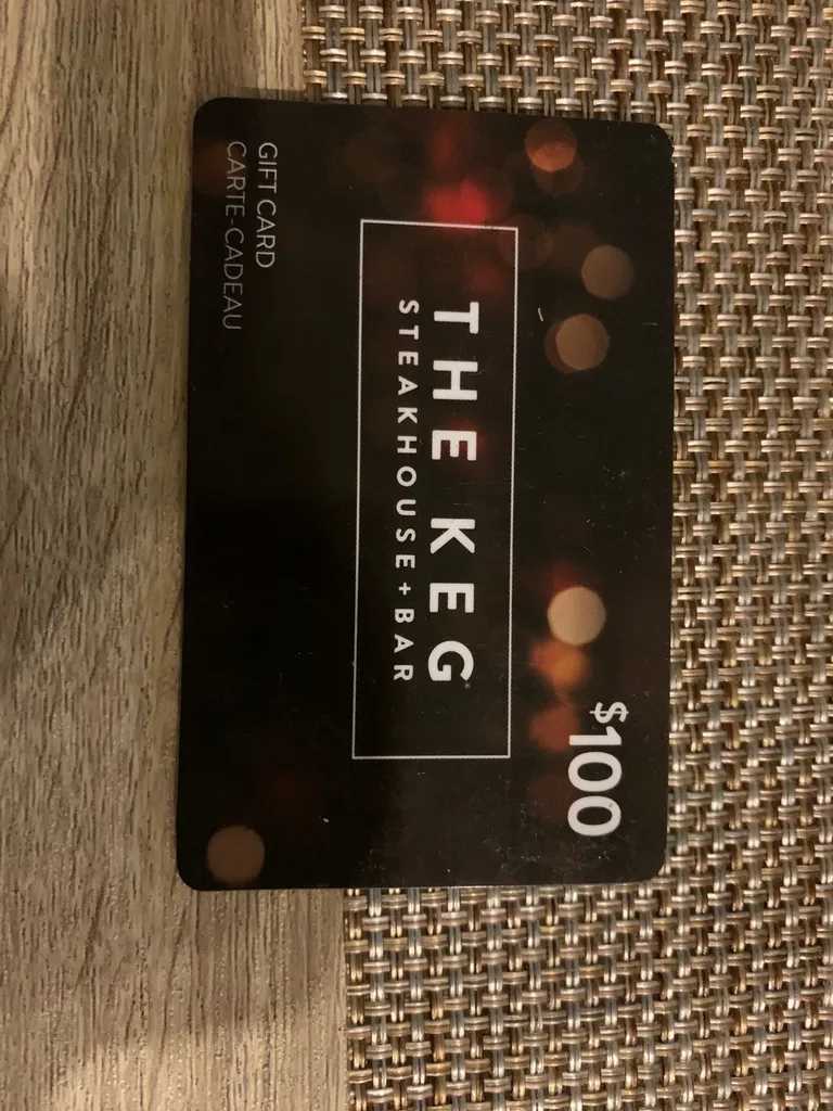 The keg Gift Card photo 1