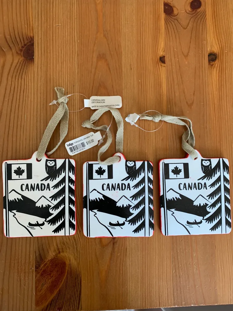 🇨🇦 Ceramic Decor X 3 BNWT photo 1