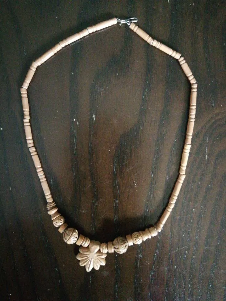 Wooden Bead Necklace photo 1