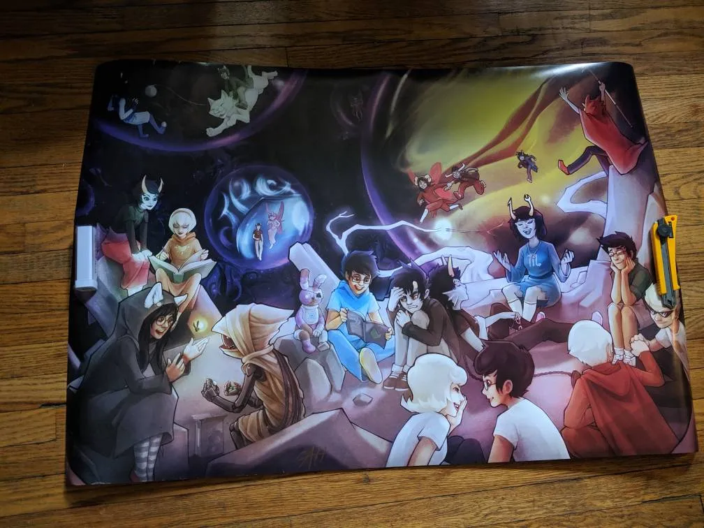 Signed Homestuck Poster photo 1