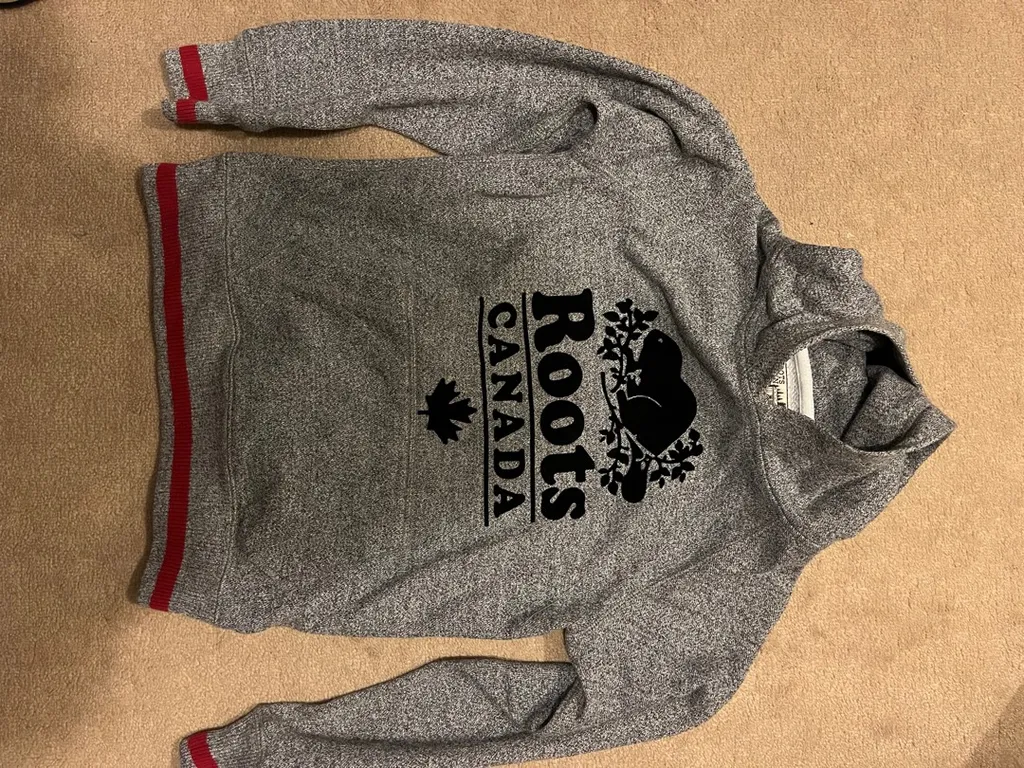 Roots Canada Like New Hoodie Fits 8-11 Kids photo 1