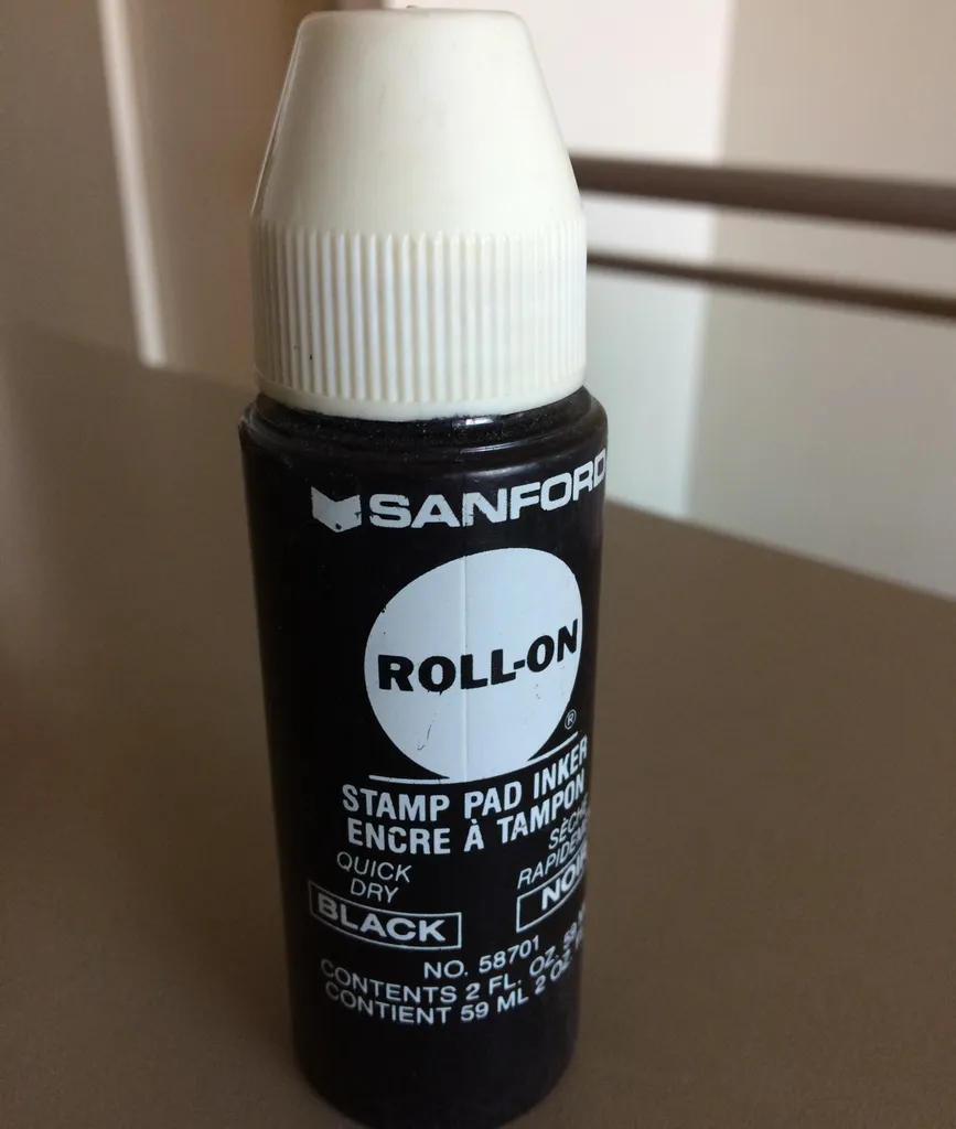 Stamp Pad Inker - Black photo 1