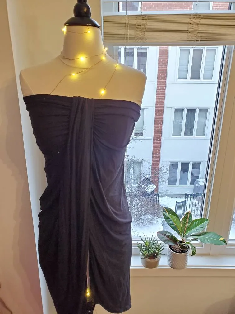 Black Stretch Top/Dress/Coverup photo 1