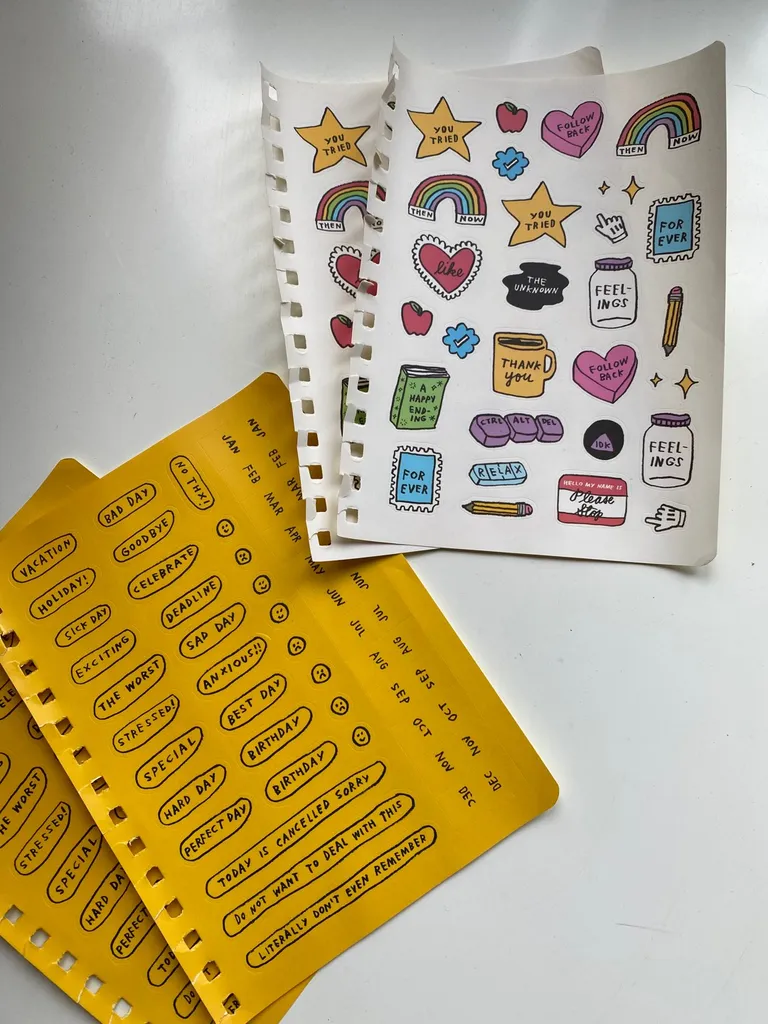Adam JK Planner Stickers photo 1