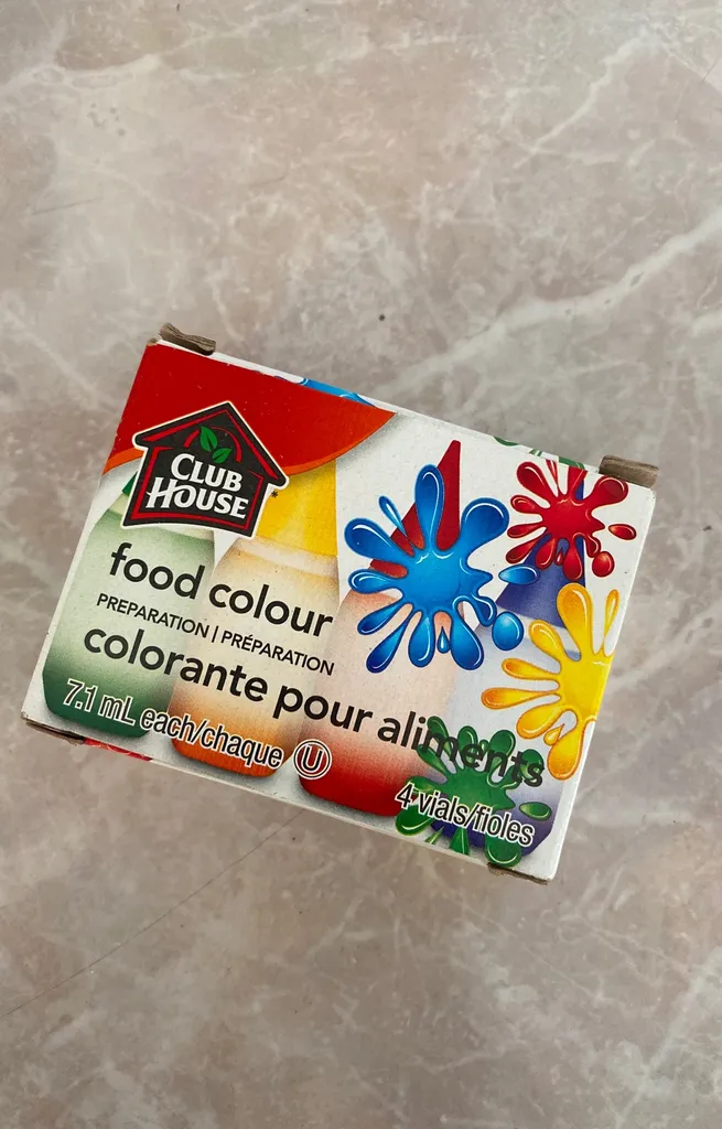 FREE food Colouring photo 1