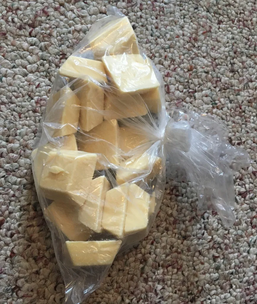 White Baking Chocolate Squares photo 1