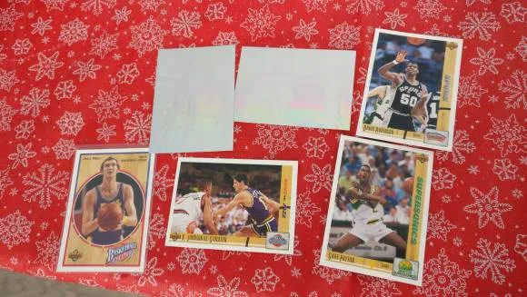 1991-92 Upper Deck NBA Basketball Card Lot photo 1