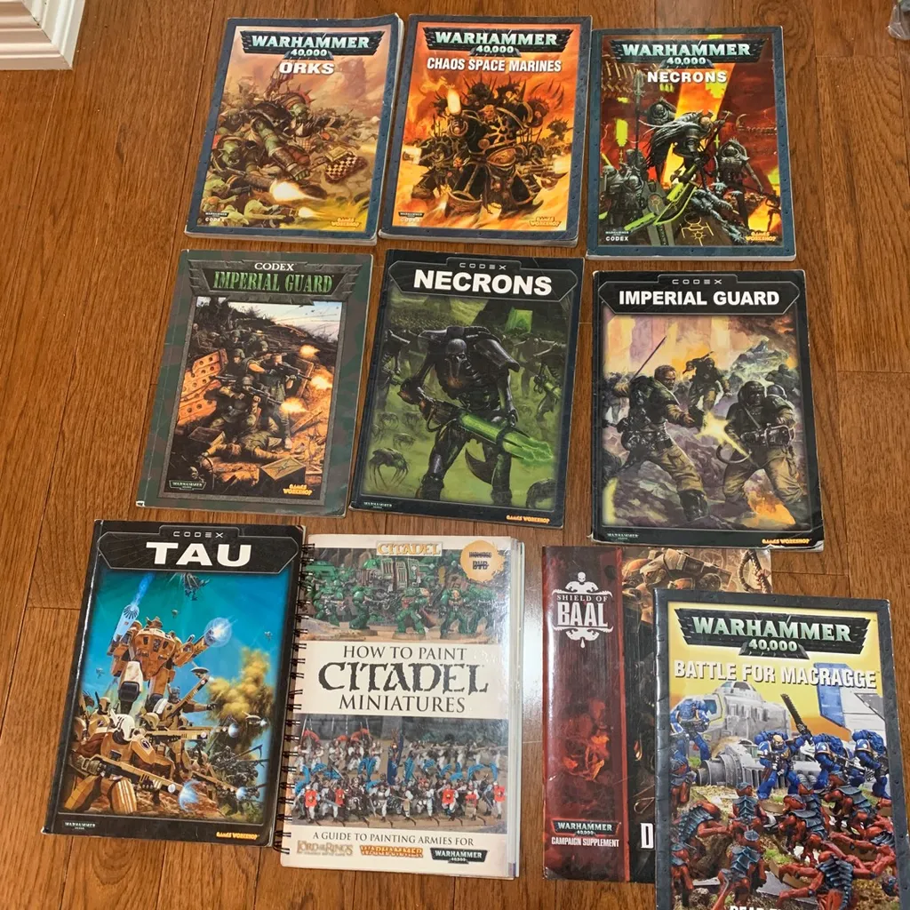 Warhammer 40000 Book Lot Campaigns And More 40k photo 1