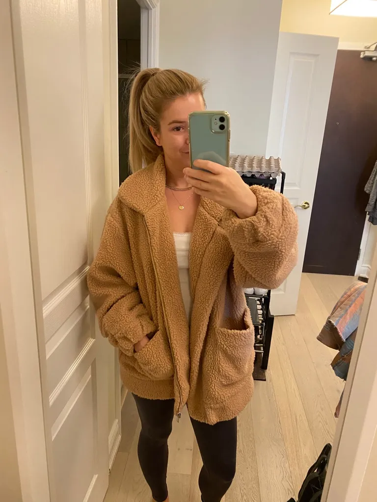 Oversized Teddy Coat photo 1