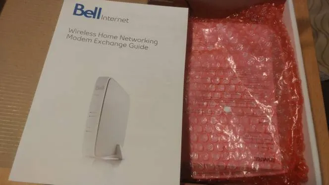 Bell DSL Modem With Wifi photo 1