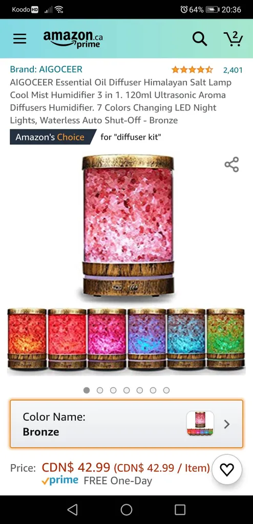 Essential Oil Diffuser photo 1