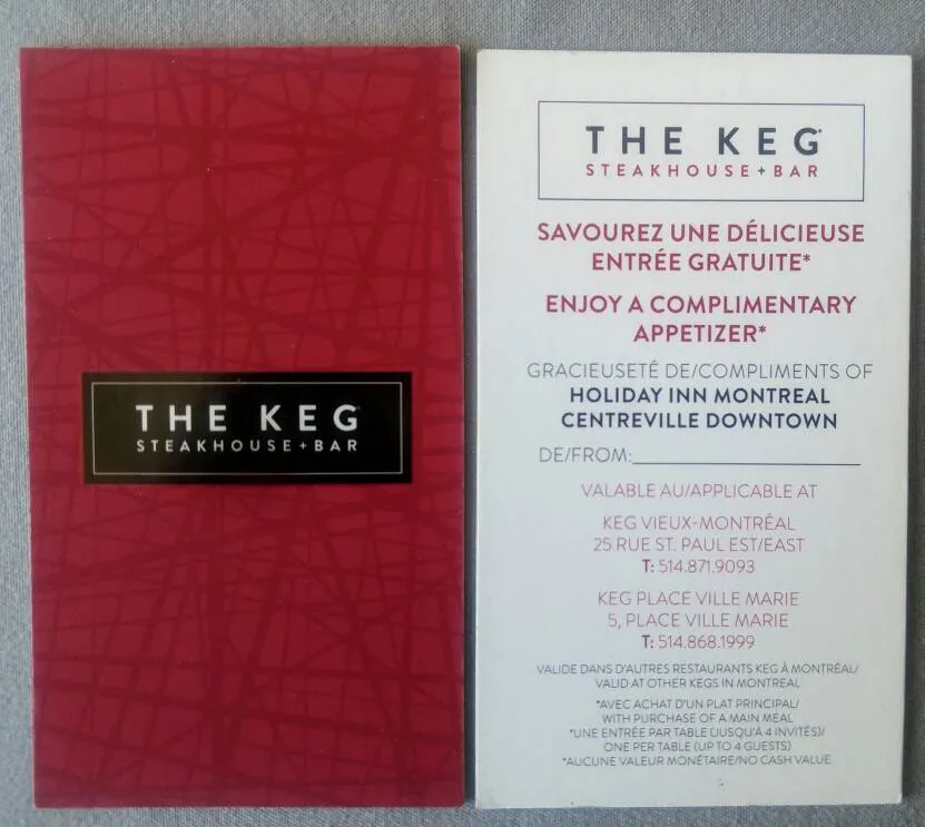 FREE - The Keg photo 1