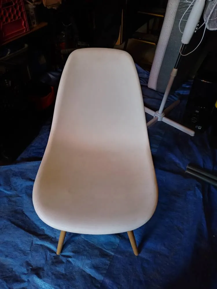 White Plastic Chair X 2 photo 1