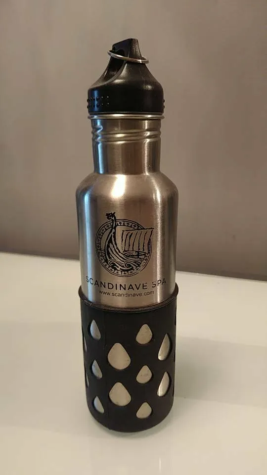 Insulated Bottle With Rubber Sleeve photo 1