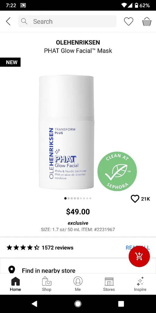 PHAT Glow facial Ole Henriksen photo 1