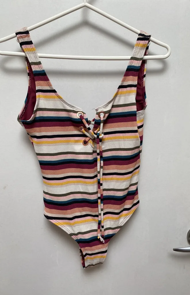 Low Back One Piece Swimsuit photo 1