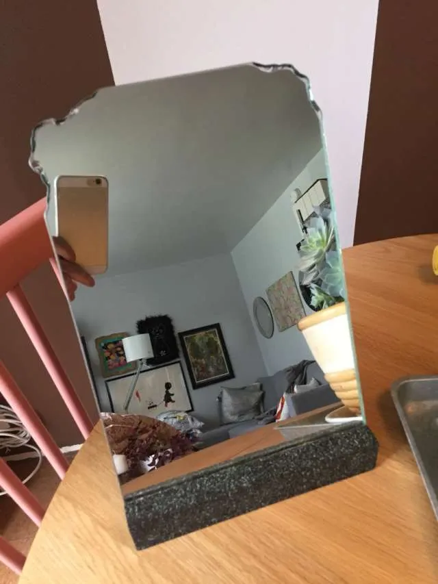 Freestanding Vanity Mirror photo 1