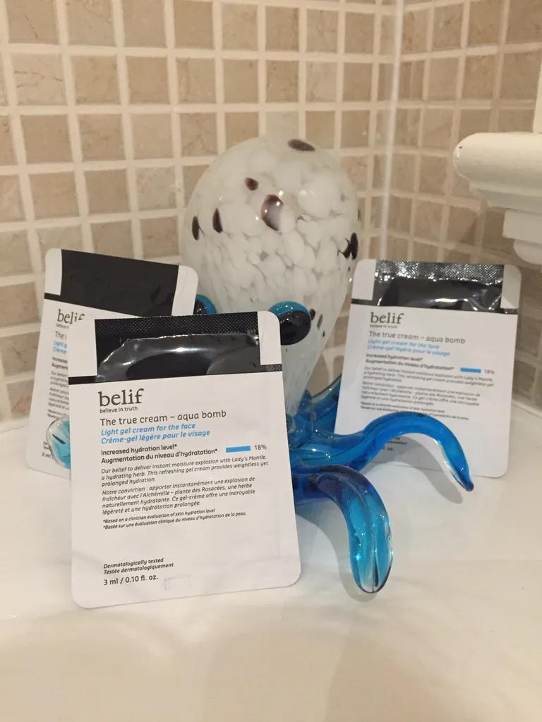 Belif Aqua Bomb foil samples photo 1